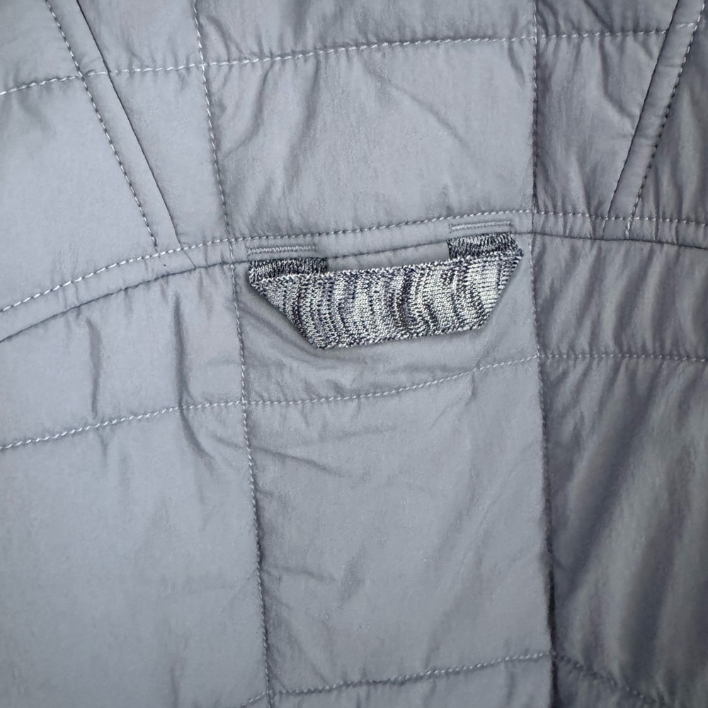 Free People Happy Trails Poncho blue/grey size Small - Picture 8 of 11